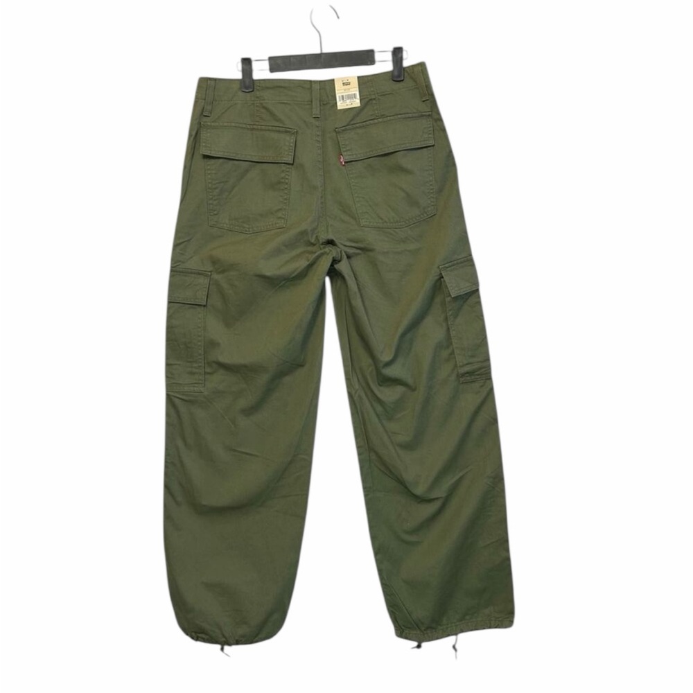 Levi's '94 Baggy Cargo Pants New Women's‎ Sz 25 x 30 Khaki Green Utility Skater - Picture 5 of 8